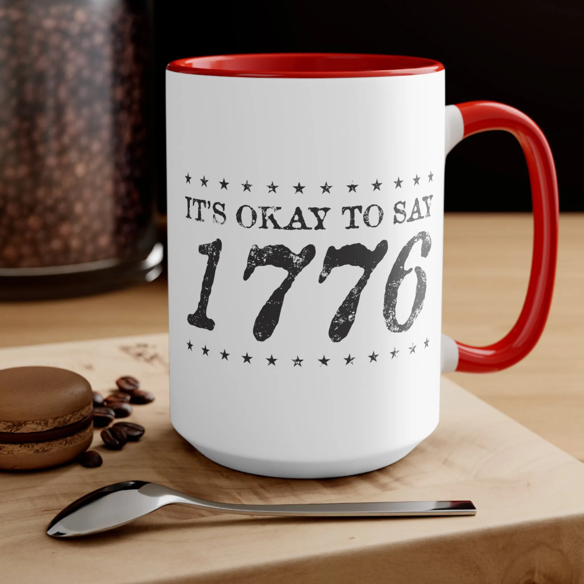 1776 Mug (2 sizes, 3 colors)