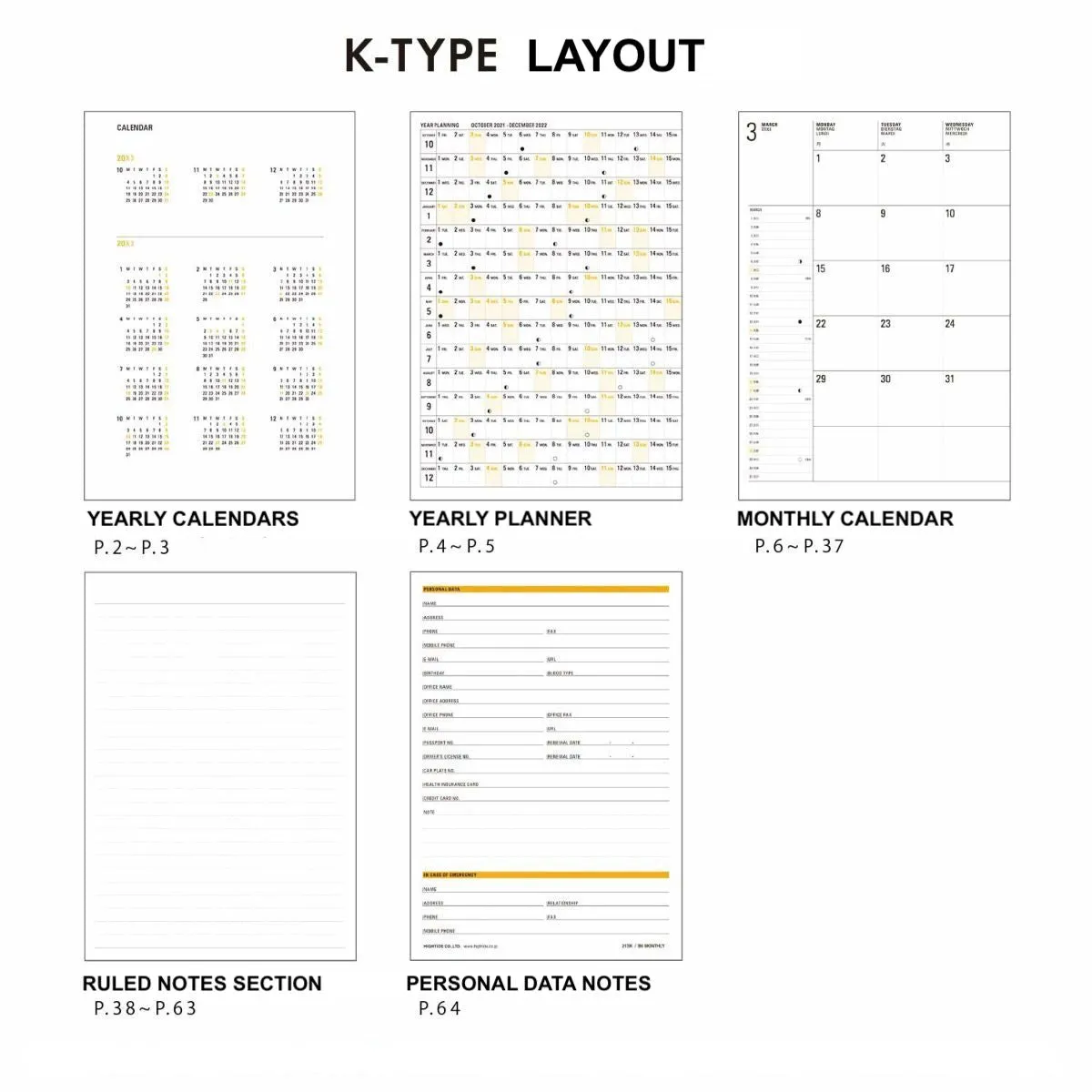 2025 Diary B6 Monthly Planner - Iris: Light Green