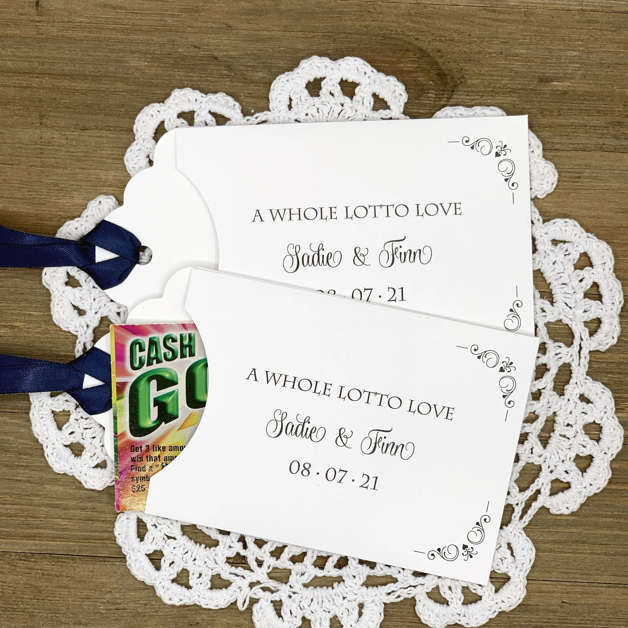 A Whole Lotto Love Wedding Lotto Favors