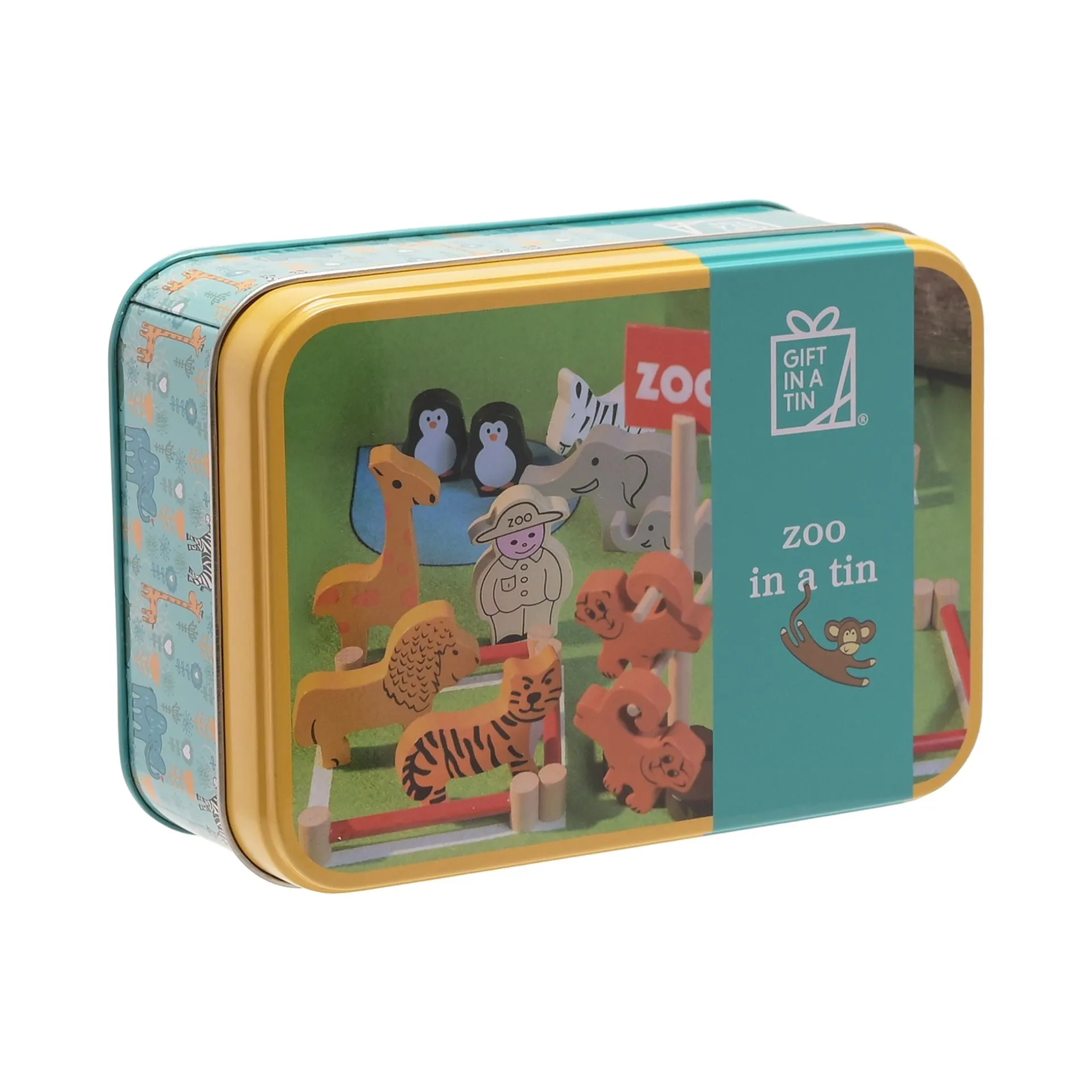 Apples To Pears Gift In A Tin Zoo