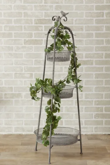 Audrey's Tiered Metal Baskets