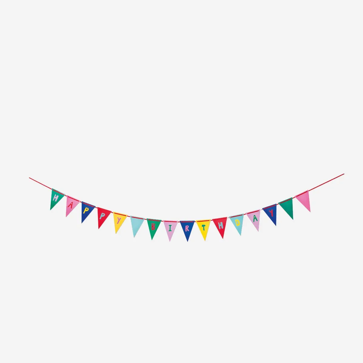 Birthday garland. 200 cm