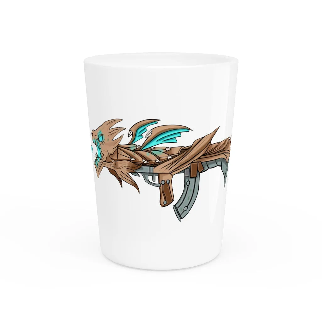 Blue Dragon Gun Shot Glass