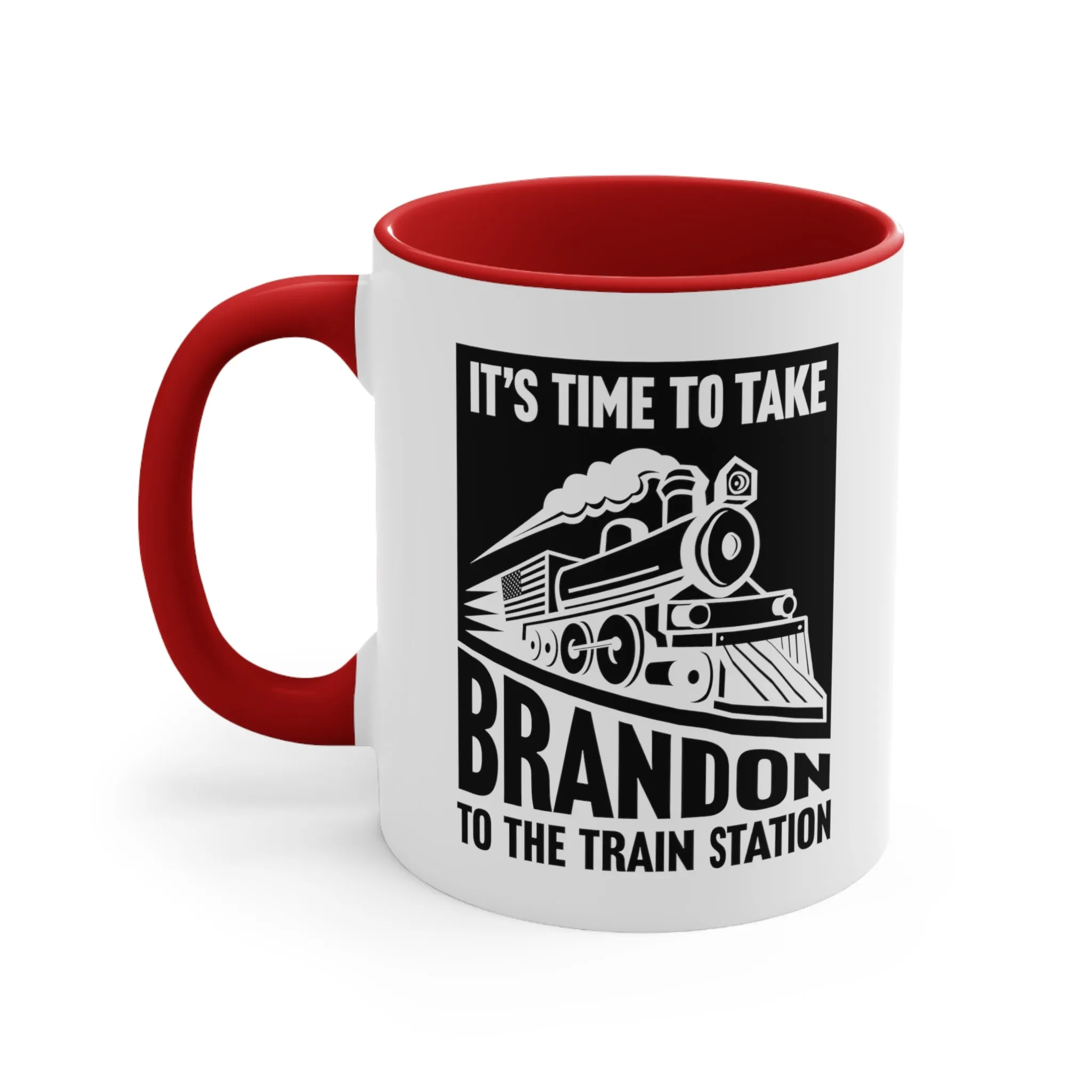 Brandon Train Station Mug