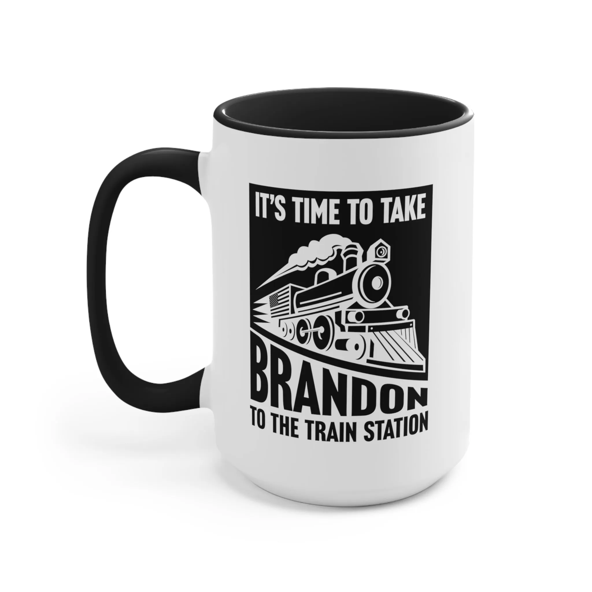 Brandon Train Station Mug