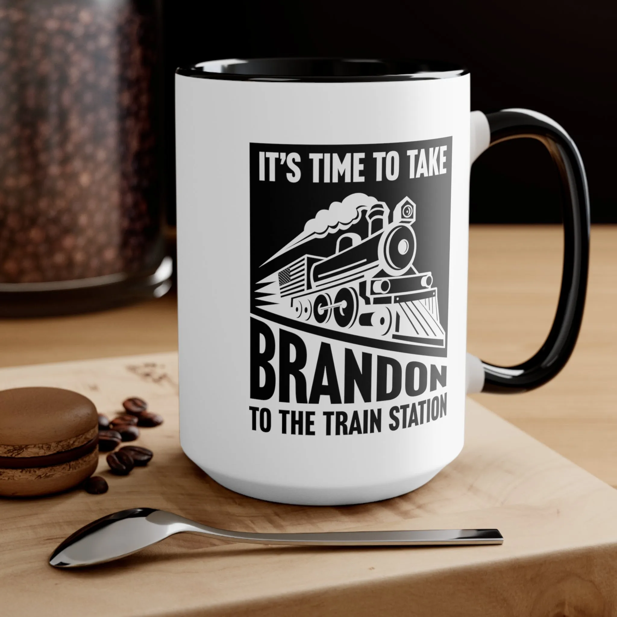 Brandon Train Station Mug