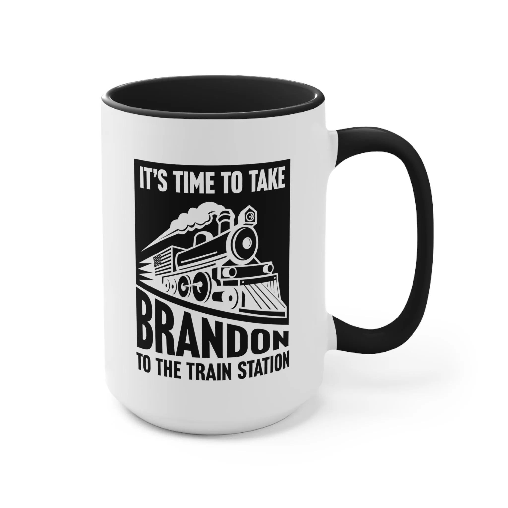 Brandon Train Station Mug