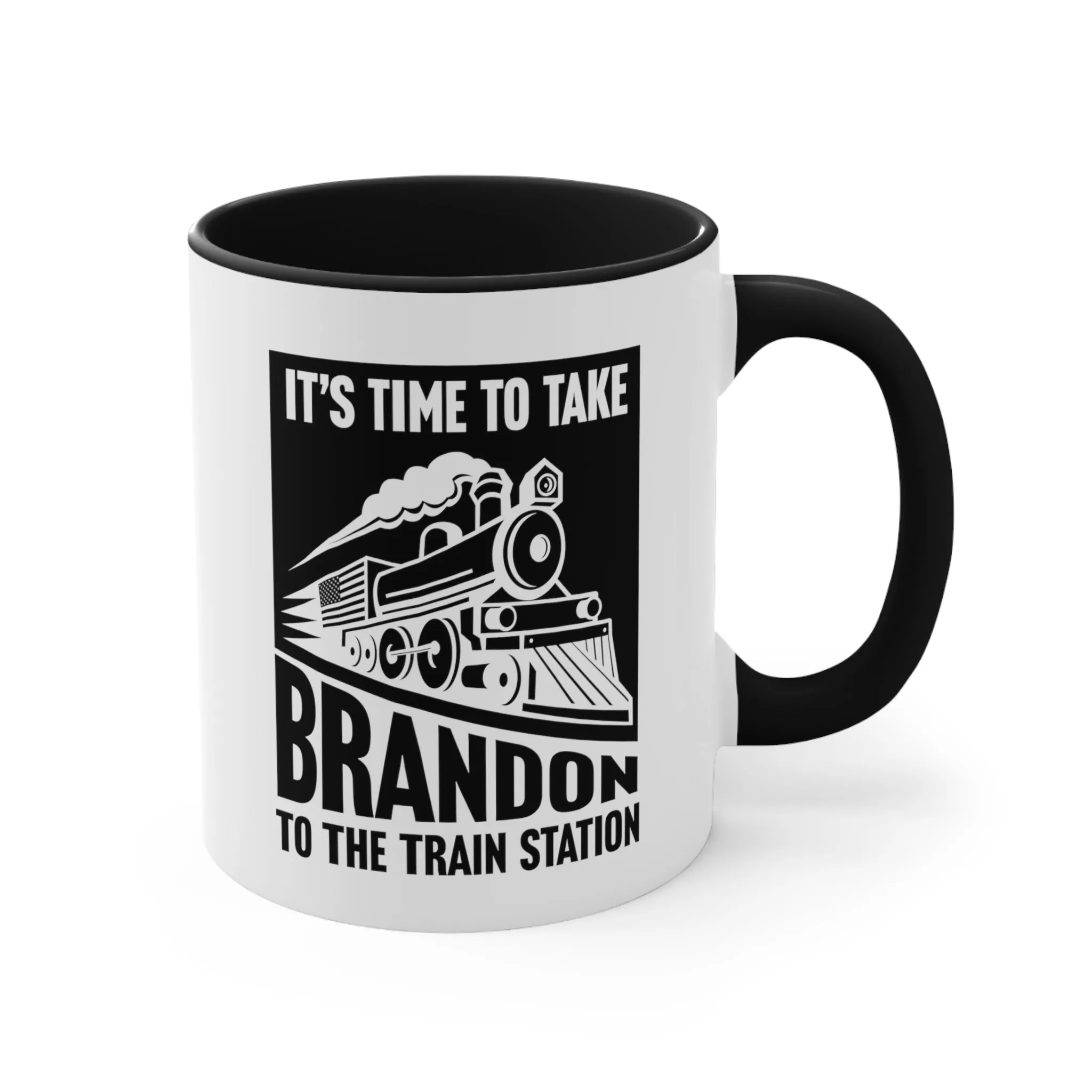 Brandon Train Station Mug