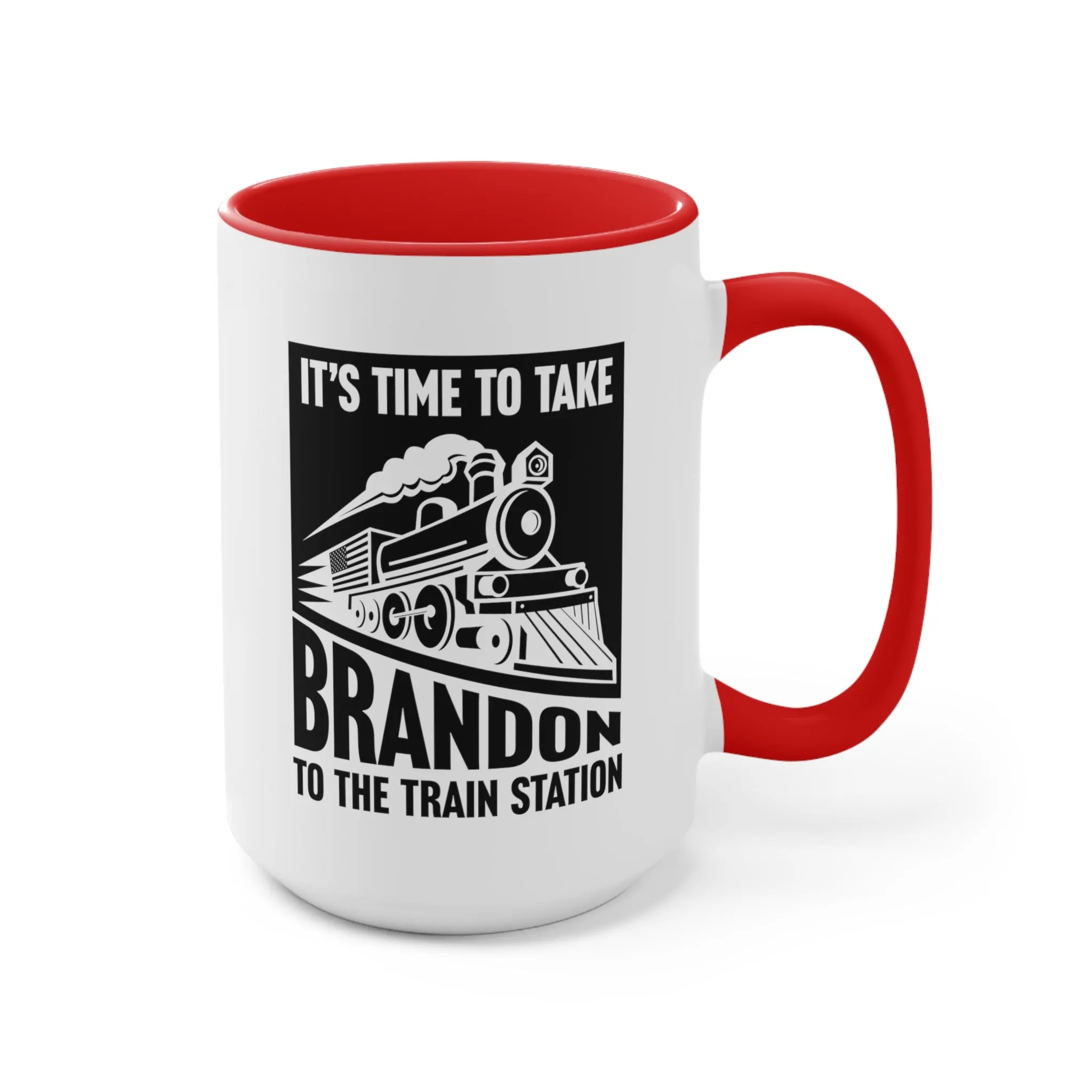 Brandon Train Station Mug