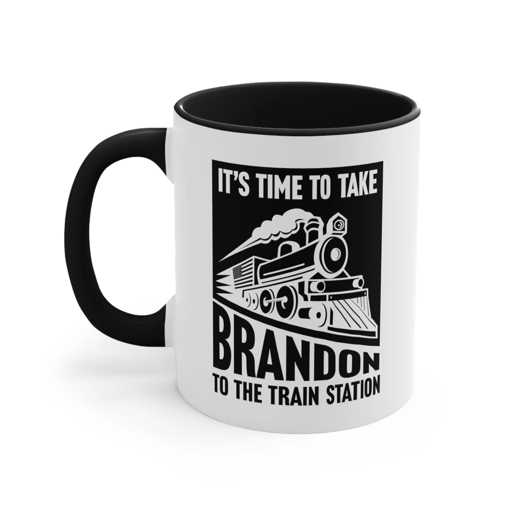 Brandon Train Station Mug