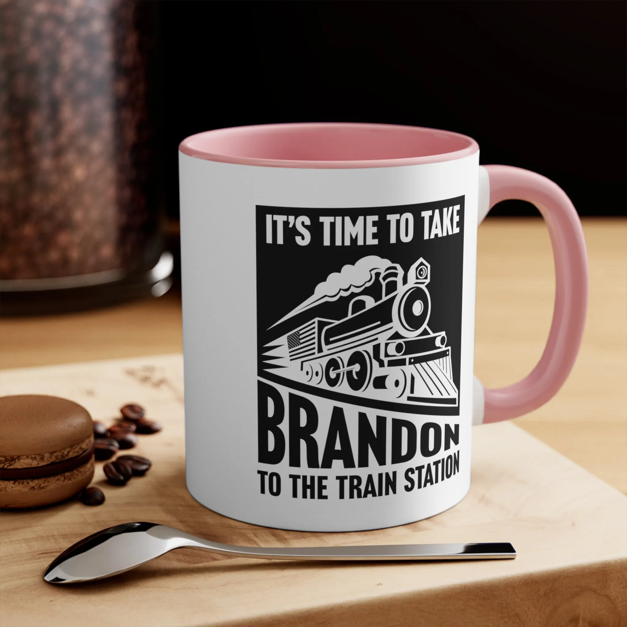 Brandon Train Station Mug