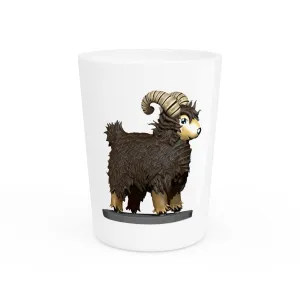 Brown Sheep Shot Glass