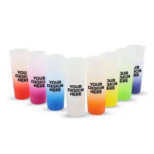 Custom Tall Frosted Shot Glass