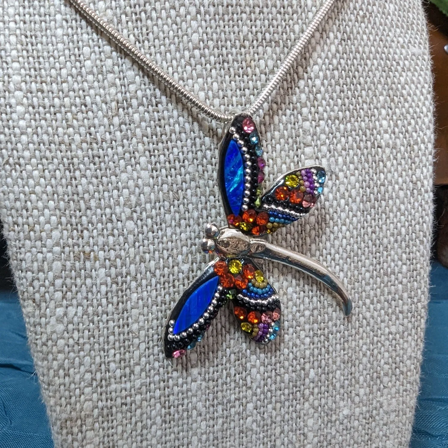 Dragonfly Pendant by Mosaico GJ-PND-0030