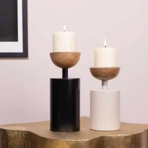 Elan Pillar Candle Holders