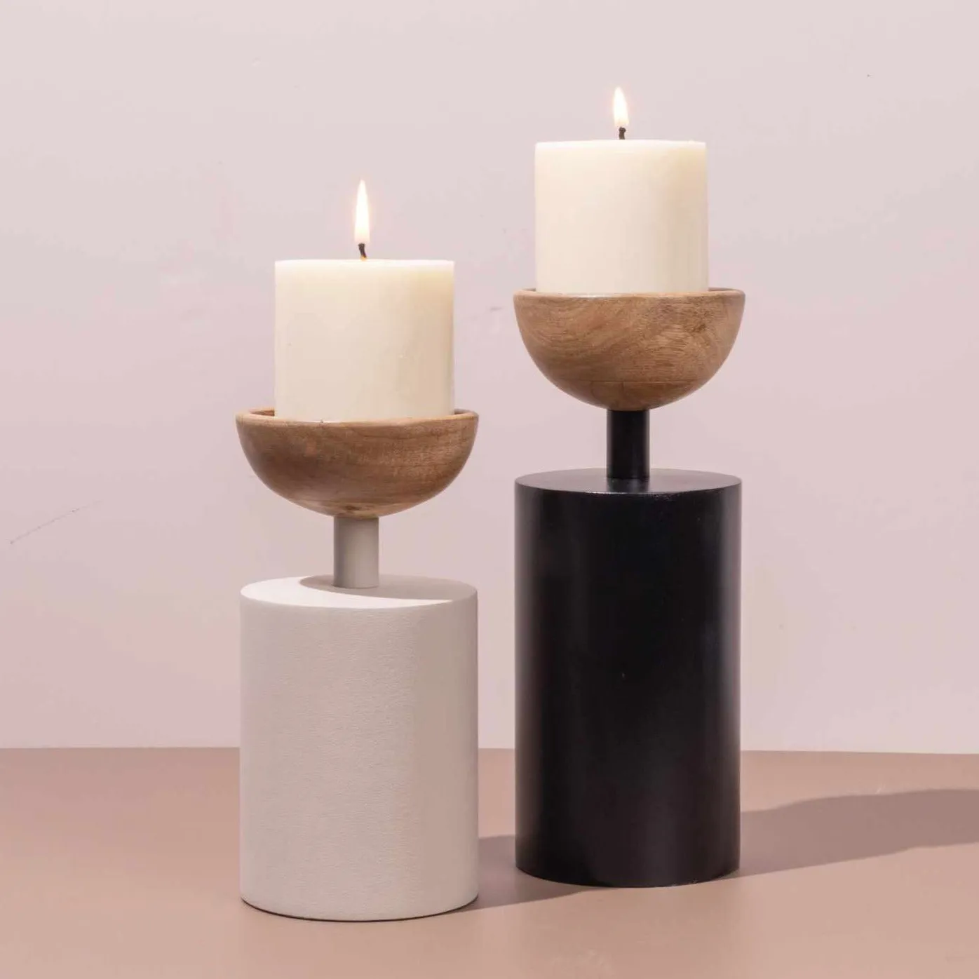 Elan Pillar Candle Holders