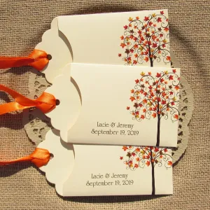 Fall Wedding Guest Favors Personalized