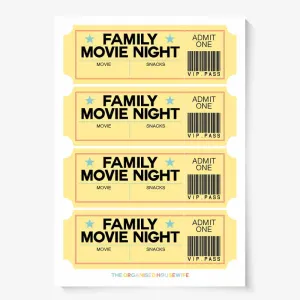 Family Movie Night Ticket