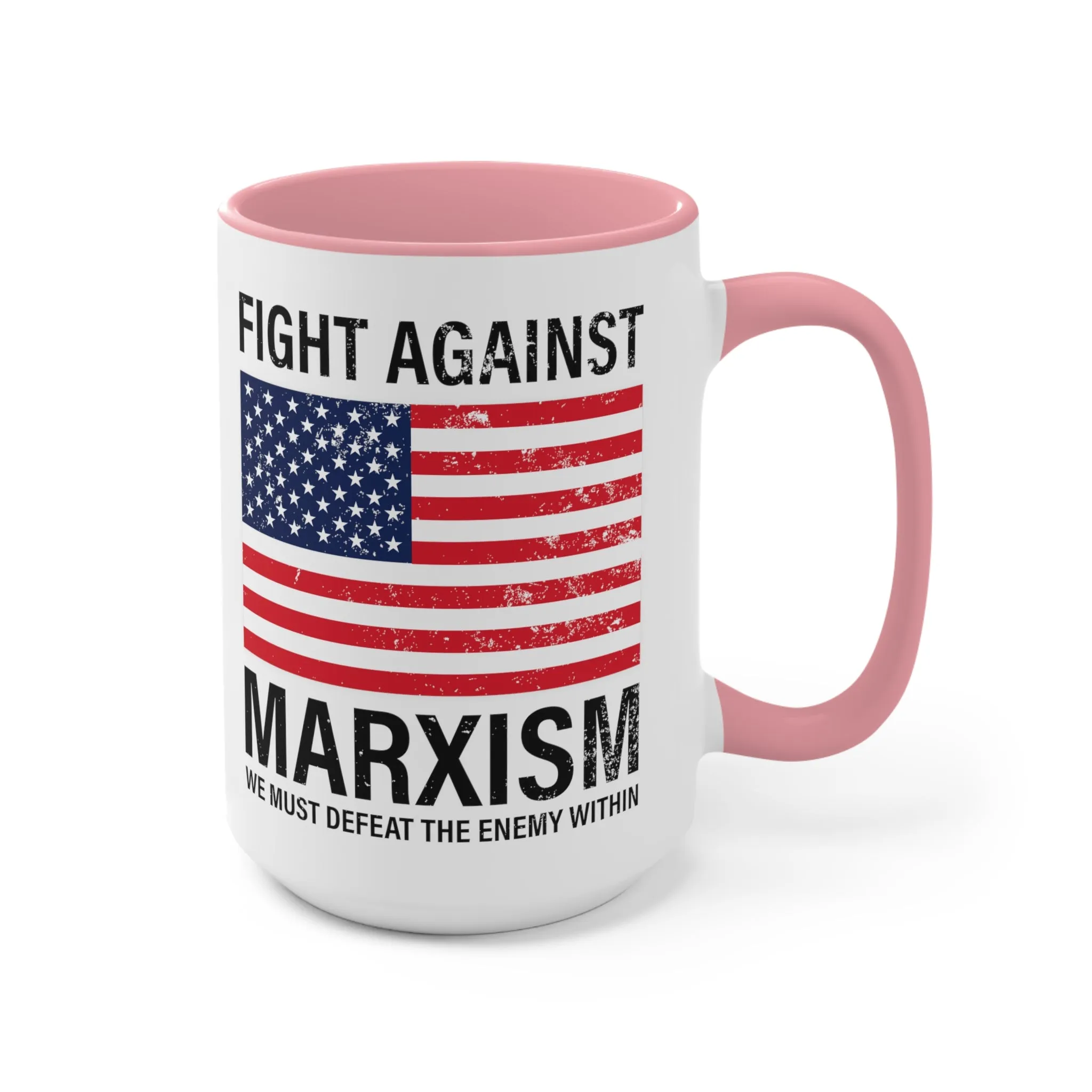 Fight Against Marxism Mug (3 colors, 2 sizes)