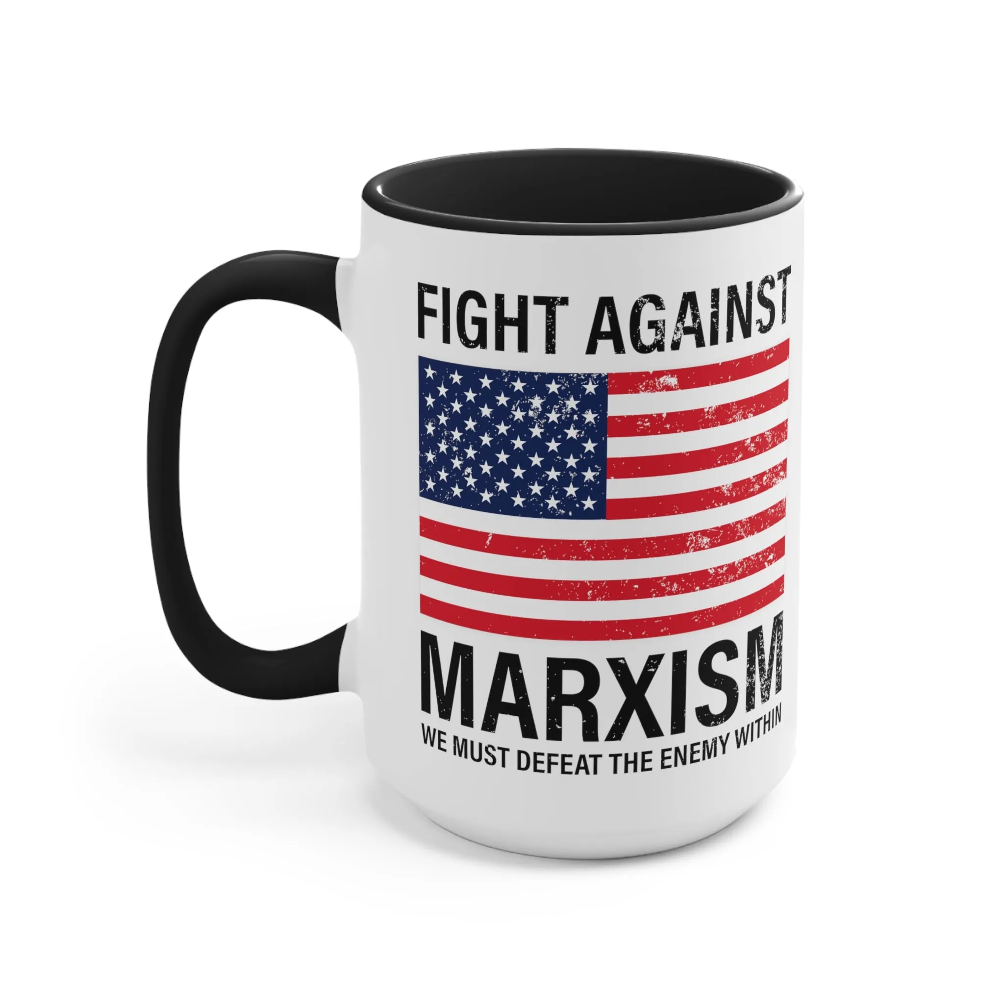 Fight Against Marxism Mug (3 colors, 2 sizes)