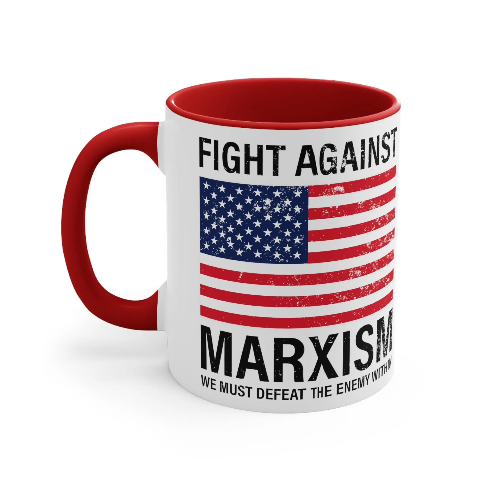 Fight Against Marxism Mug (3 colors, 2 sizes)