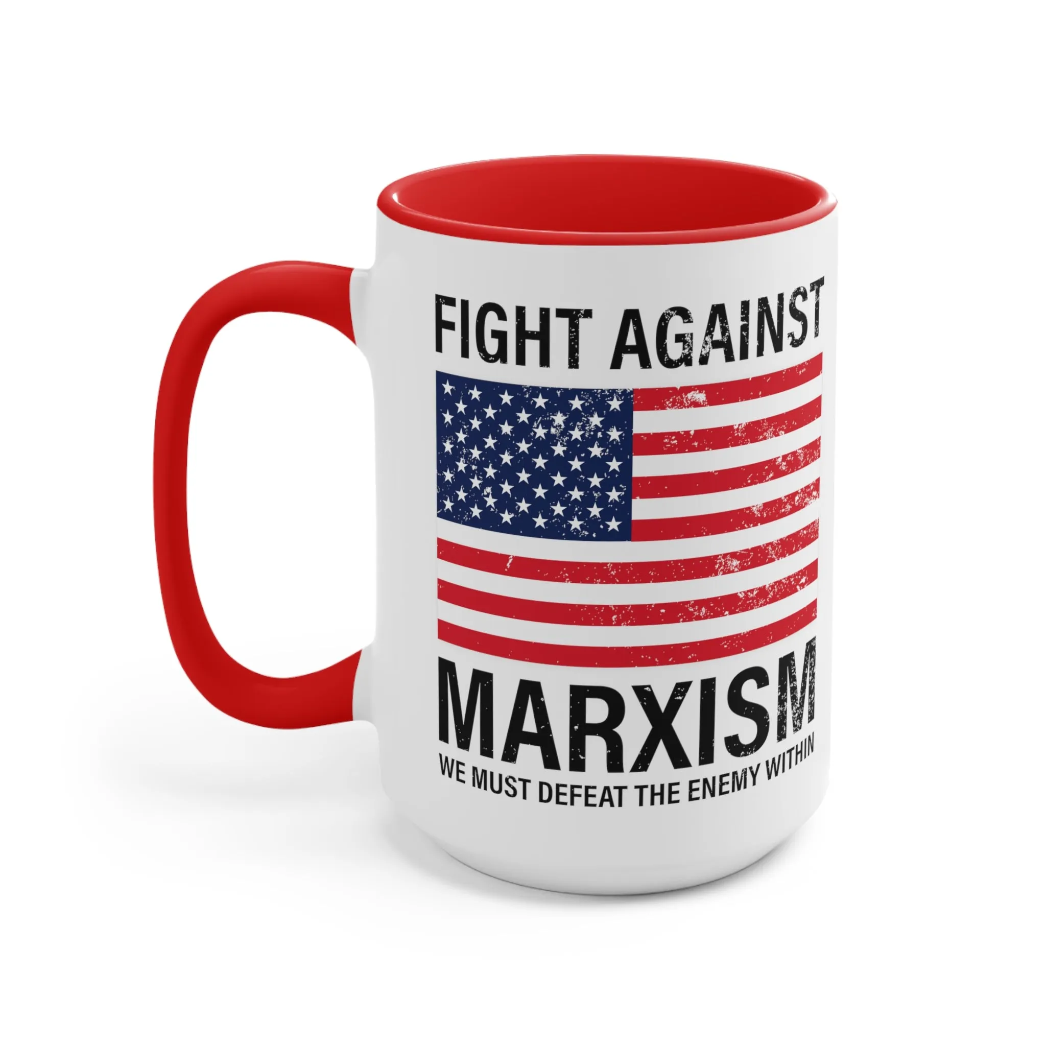 Fight Against Marxism Mug (3 colors, 2 sizes)