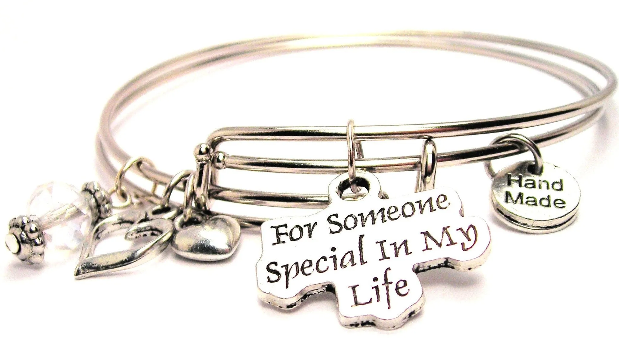 For Someone Special In My Life Expandable Bangle Bracelet Set