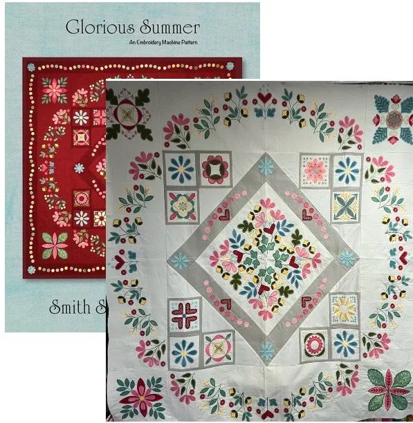 Glorious Summer Embroidery Block of the Month Series