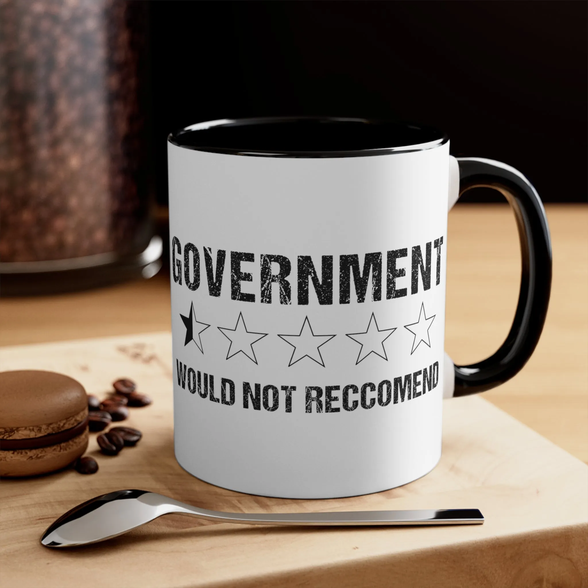 Government Rating  Mug (2 sizes, 3 colors)