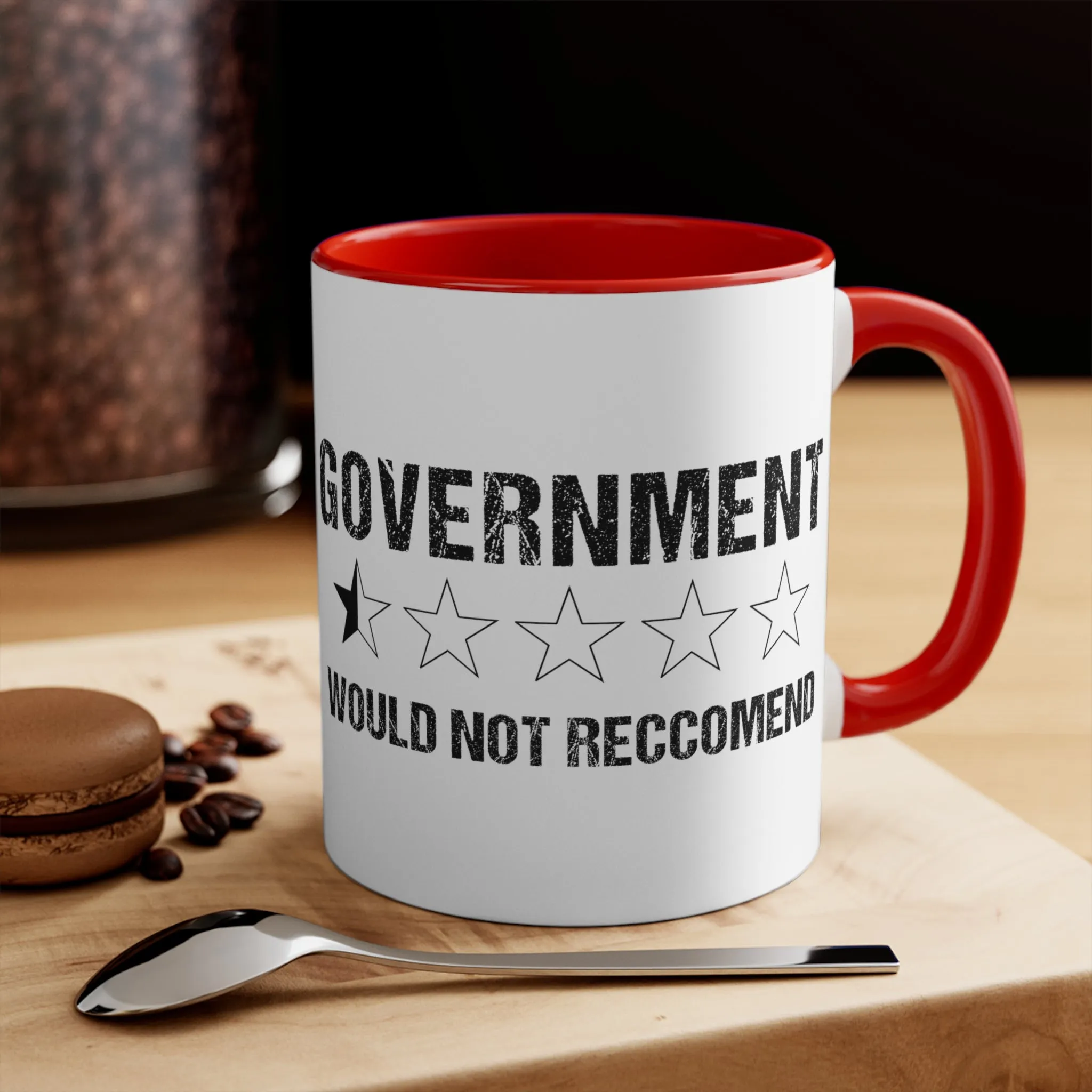 Government Rating  Mug (2 sizes, 3 colors)