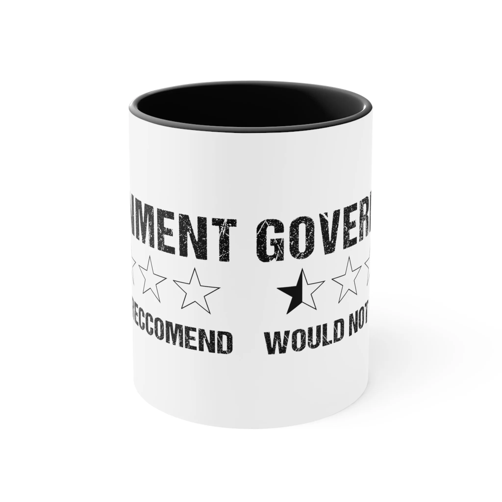 Government Rating  Mug (2 sizes, 3 colors)