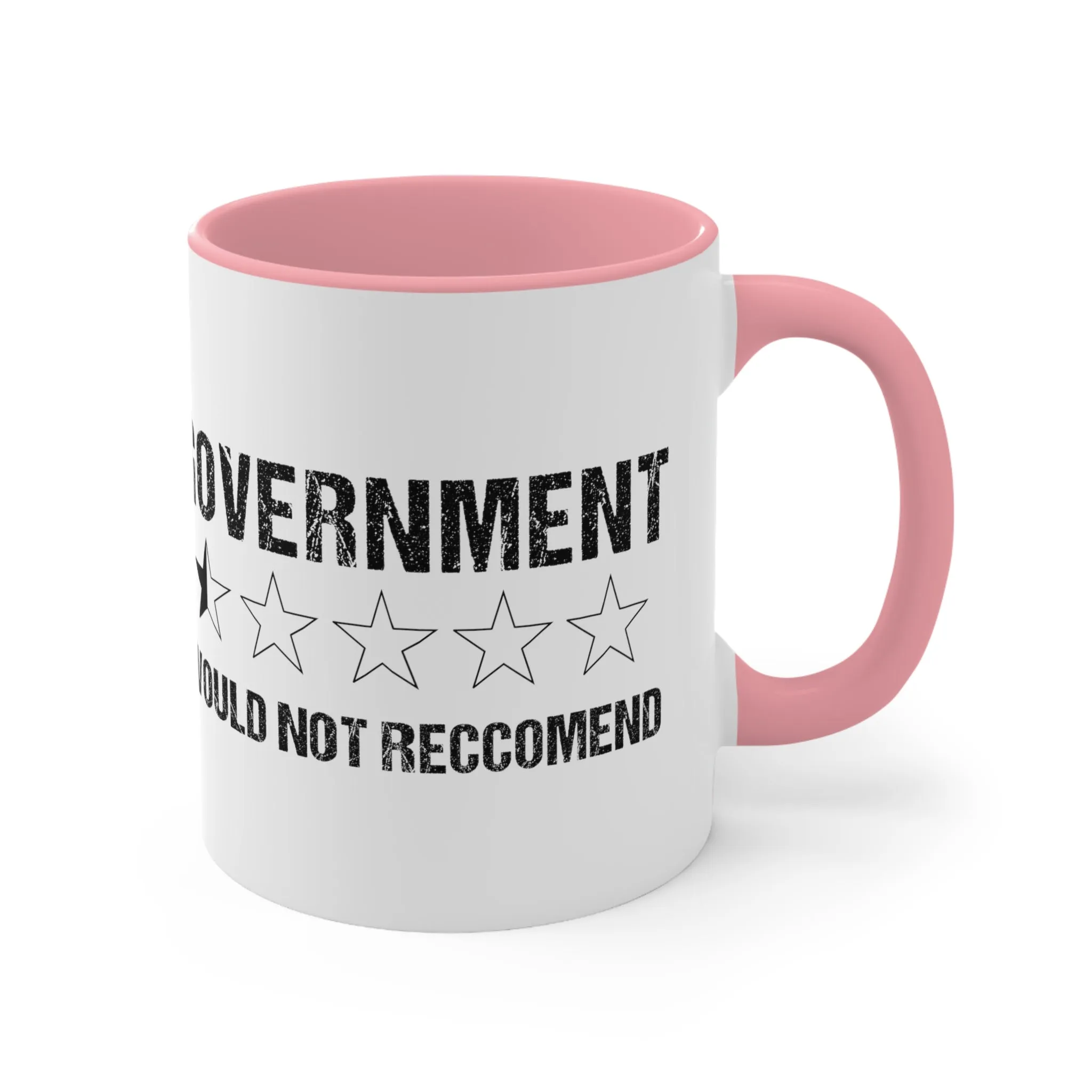 Government Rating  Mug (2 sizes, 3 colors)