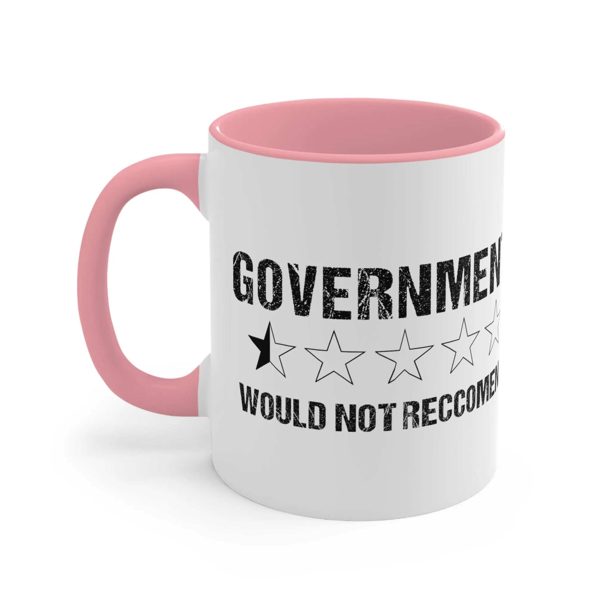 Government Rating  Mug (2 sizes, 3 colors)