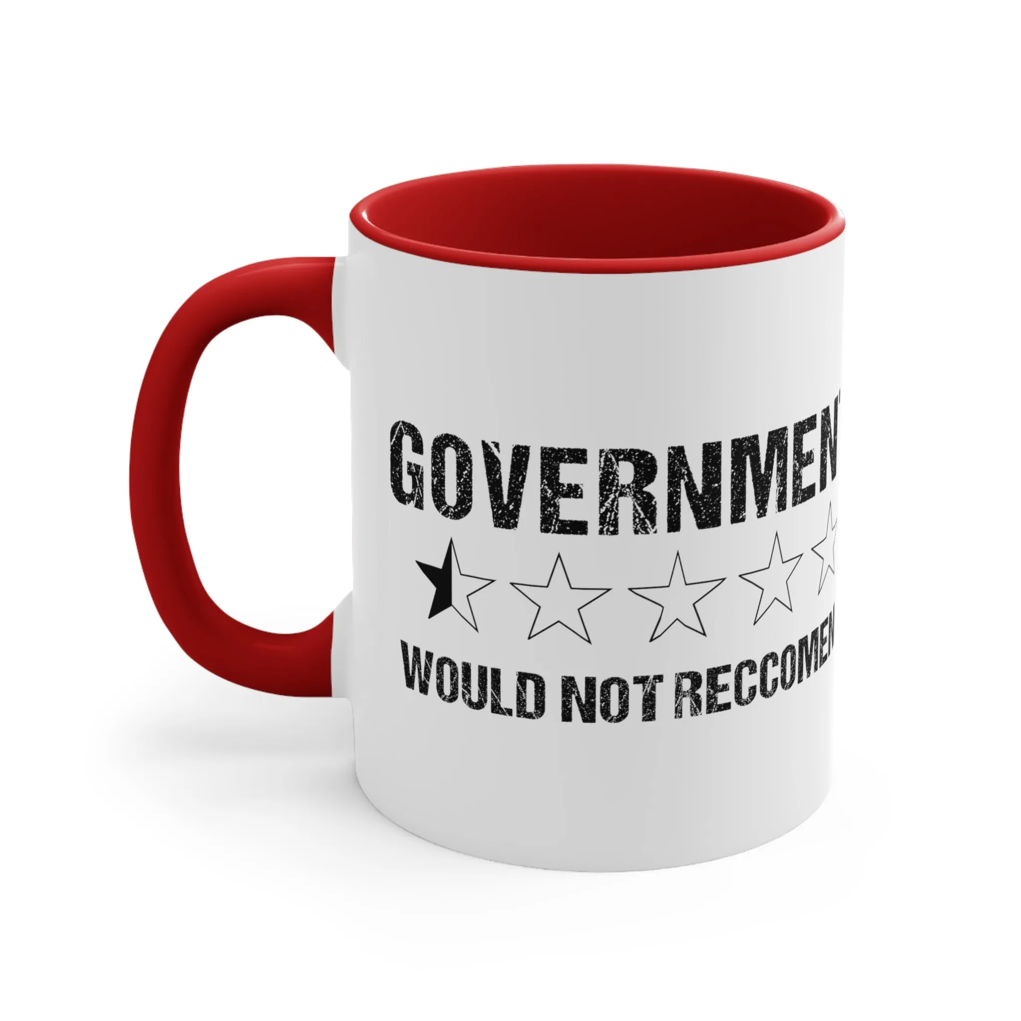 Government Rating  Mug (2 sizes, 3 colors)