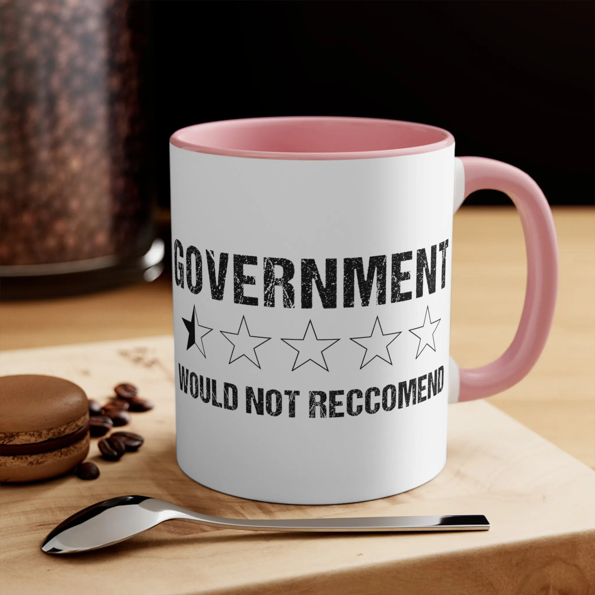 Government Rating  Mug (2 sizes, 3 colors)