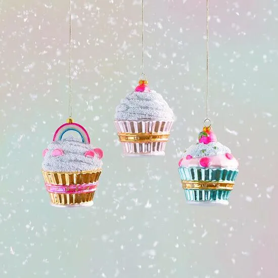 Holiday Ornaments | Cupcake  | 180 Degrees