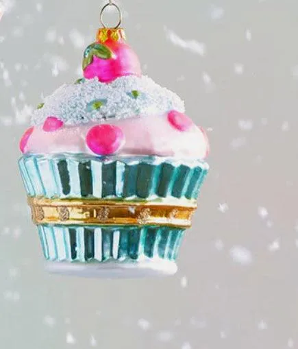 Holiday Ornaments | Cupcake  | 180 Degrees