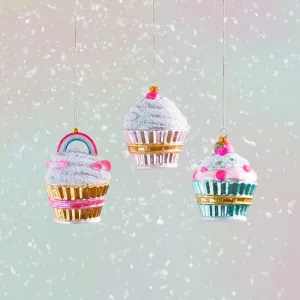 Holiday Ornaments | Cupcake  | 180 Degrees