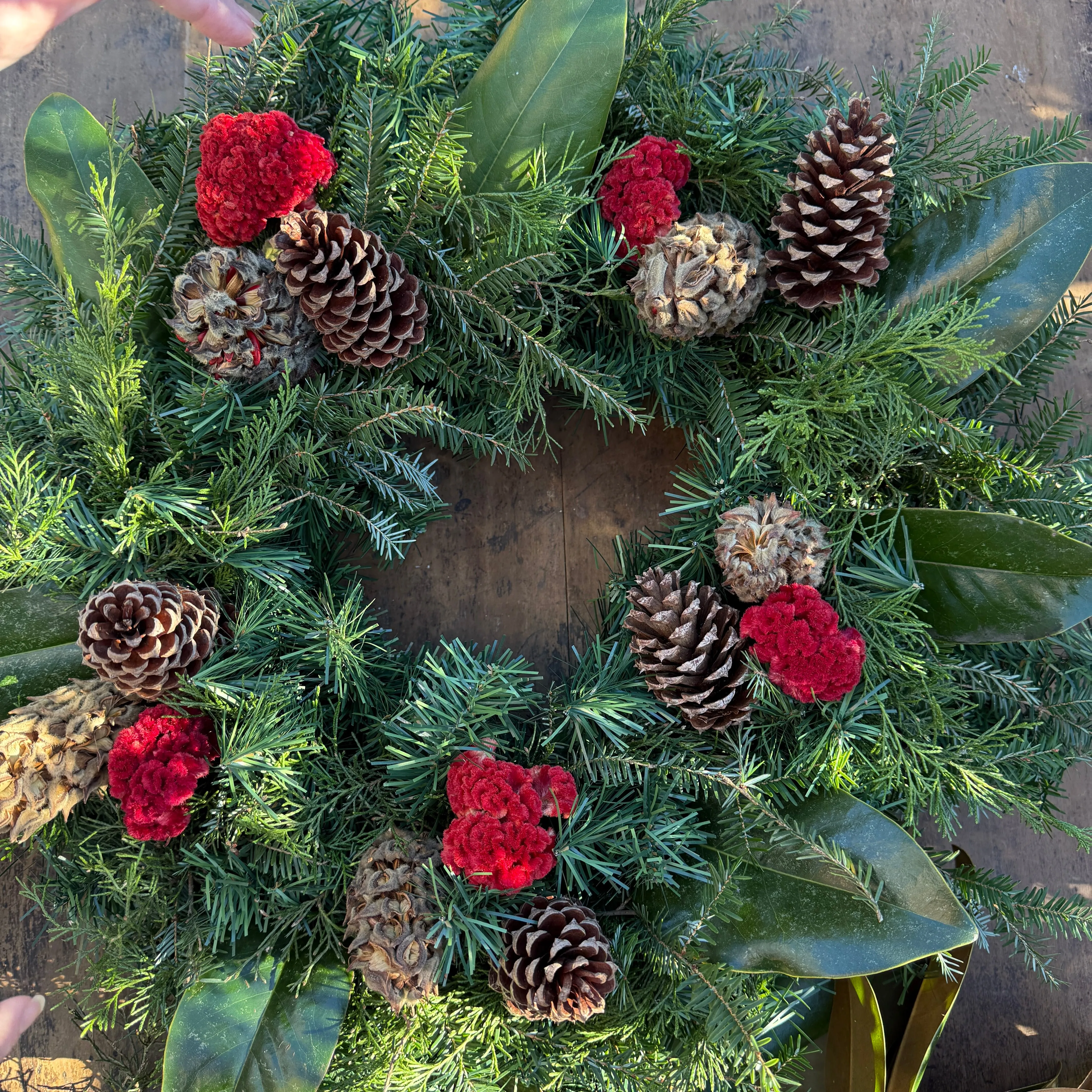 Holiday Wreath-Making Workshop at 1818 Farms