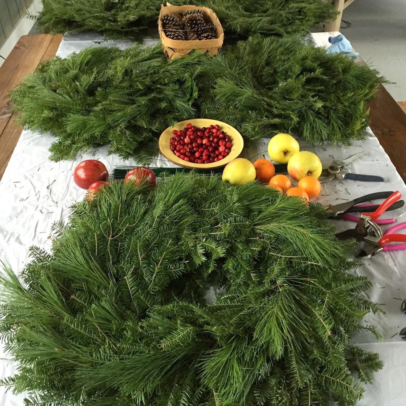 Holiday Wreath-Making Workshop at 1818 Farms