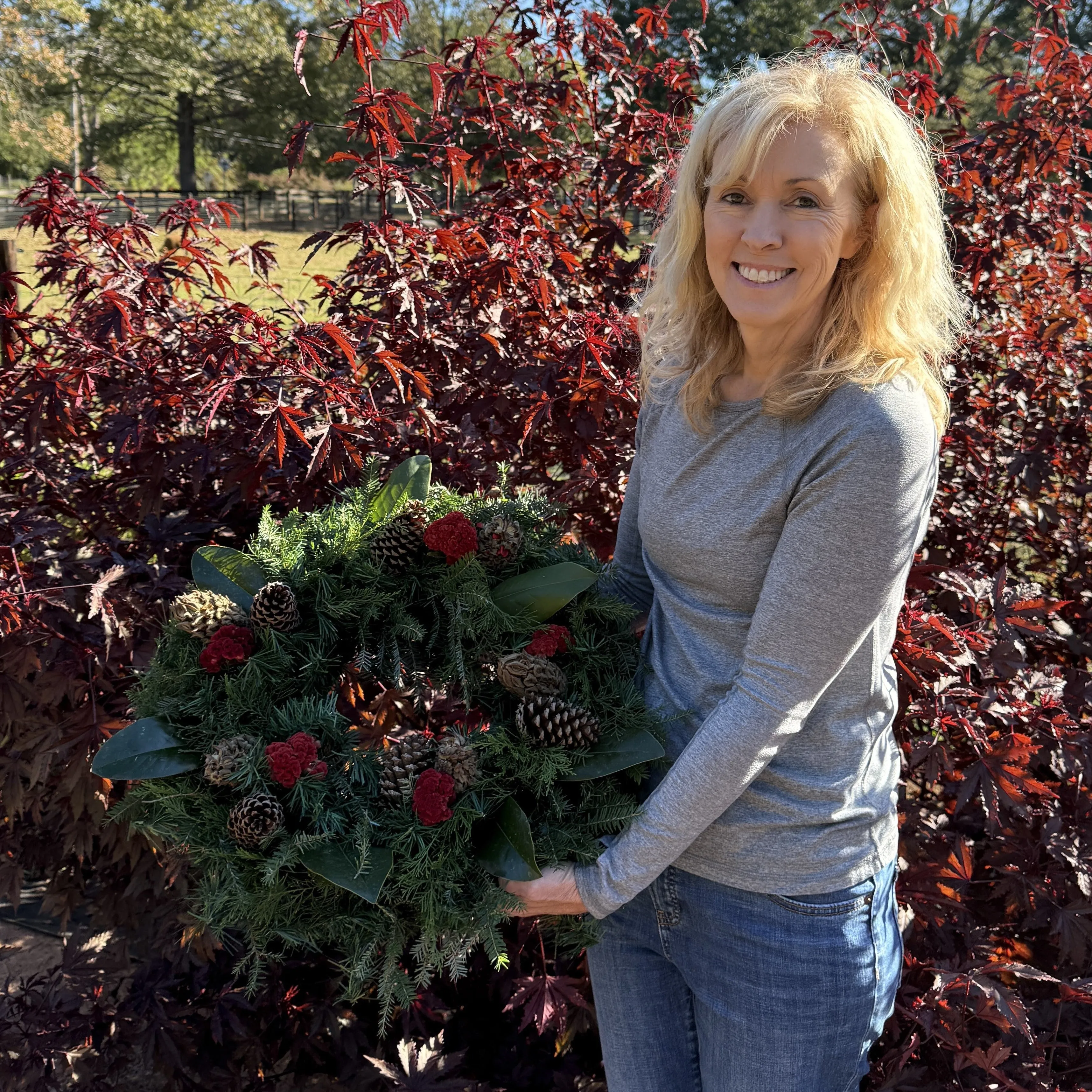 Holiday Wreath-Making Workshop at 1818 Farms