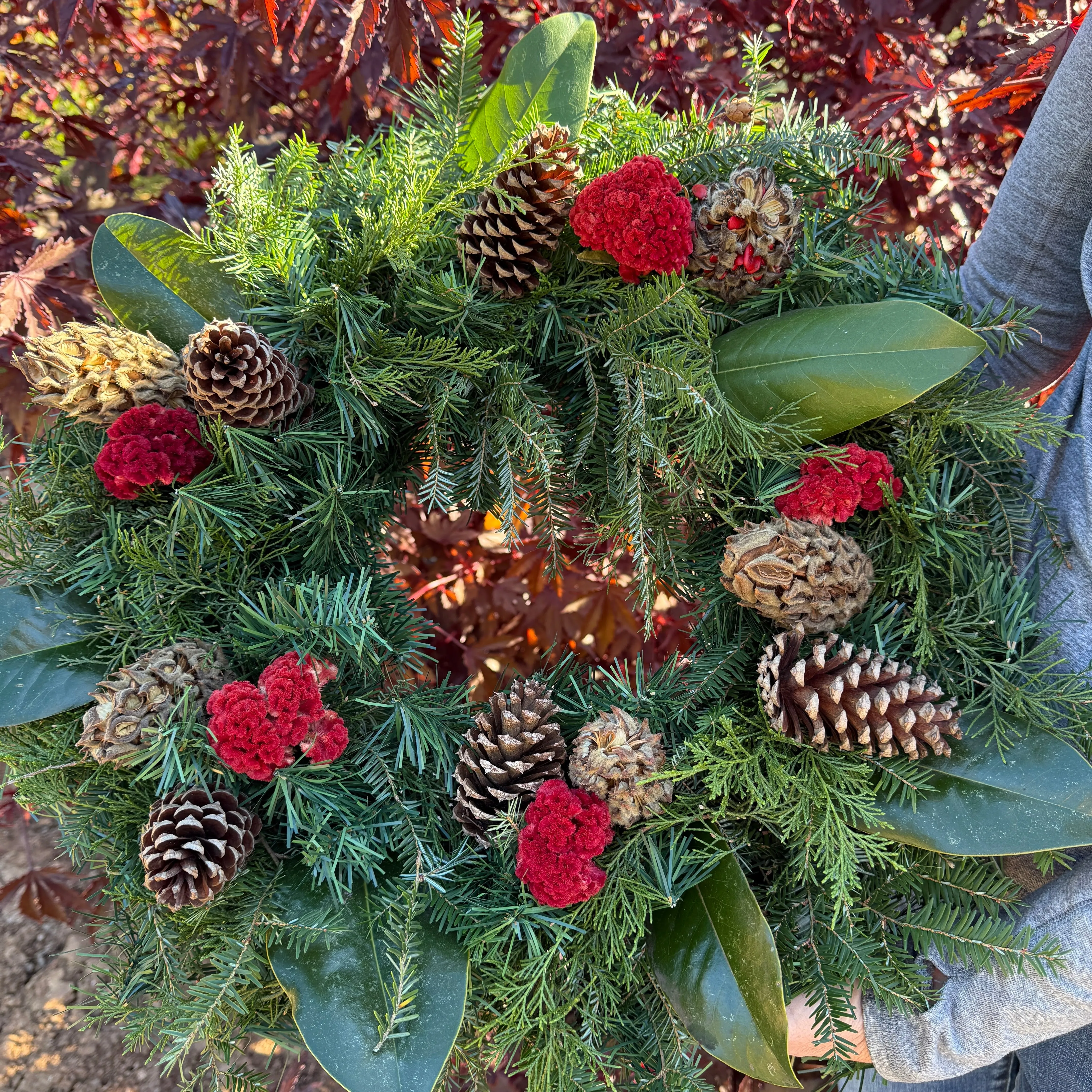 Holiday Wreath-Making Workshop at 1818 Farms