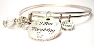 I Am Forgiving Expandable Bangle Bracelet Set