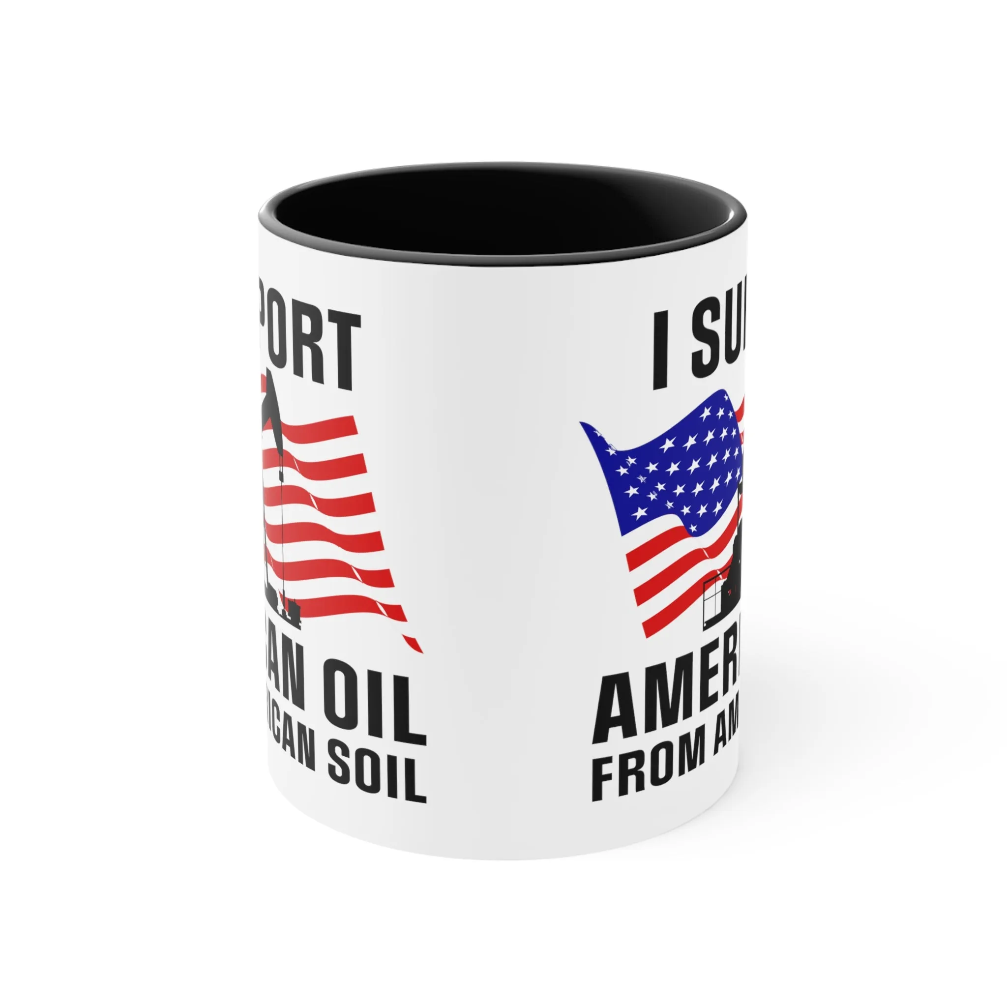 I Support American Oil Mug