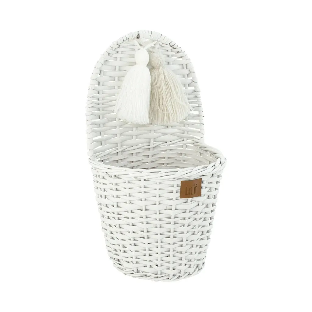 LiLu Wicker Wall Basket