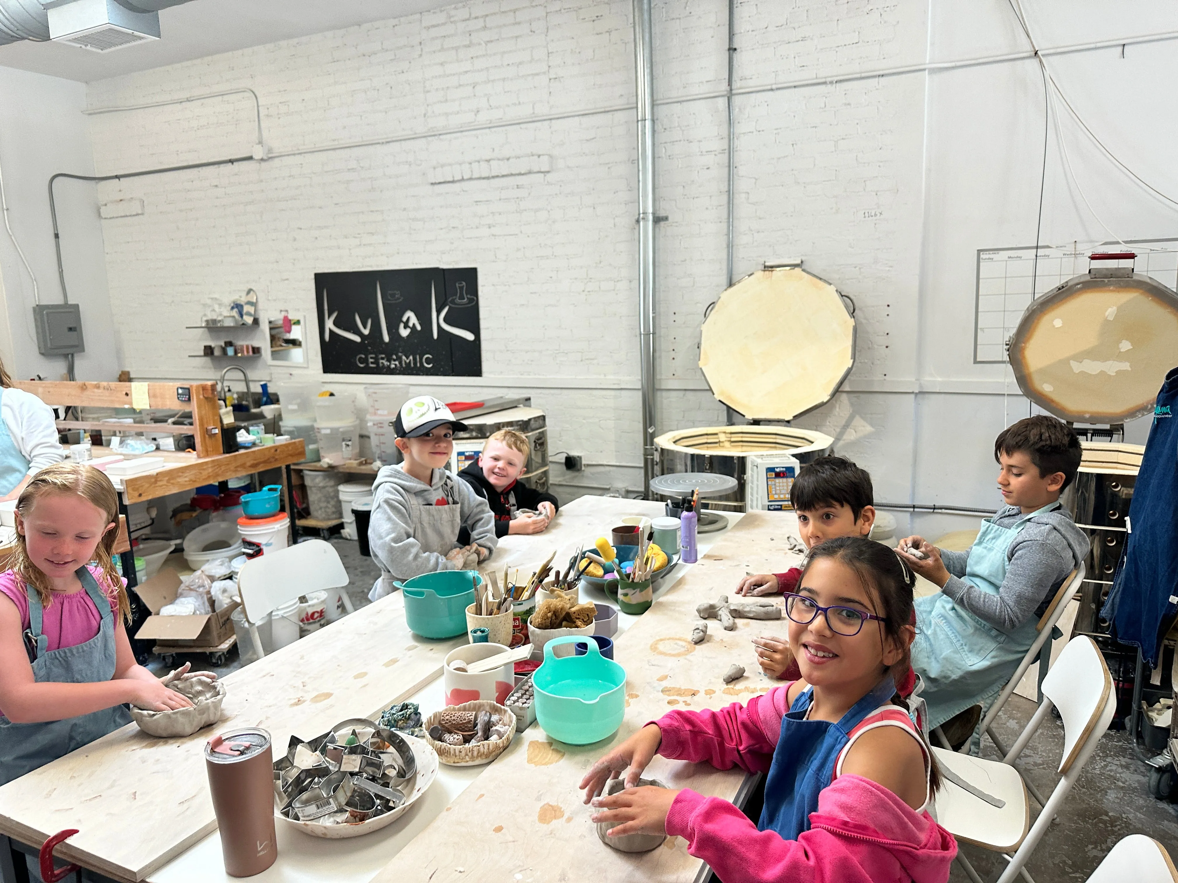 Local Holidays Kids Ceramic Camp on No-School Days