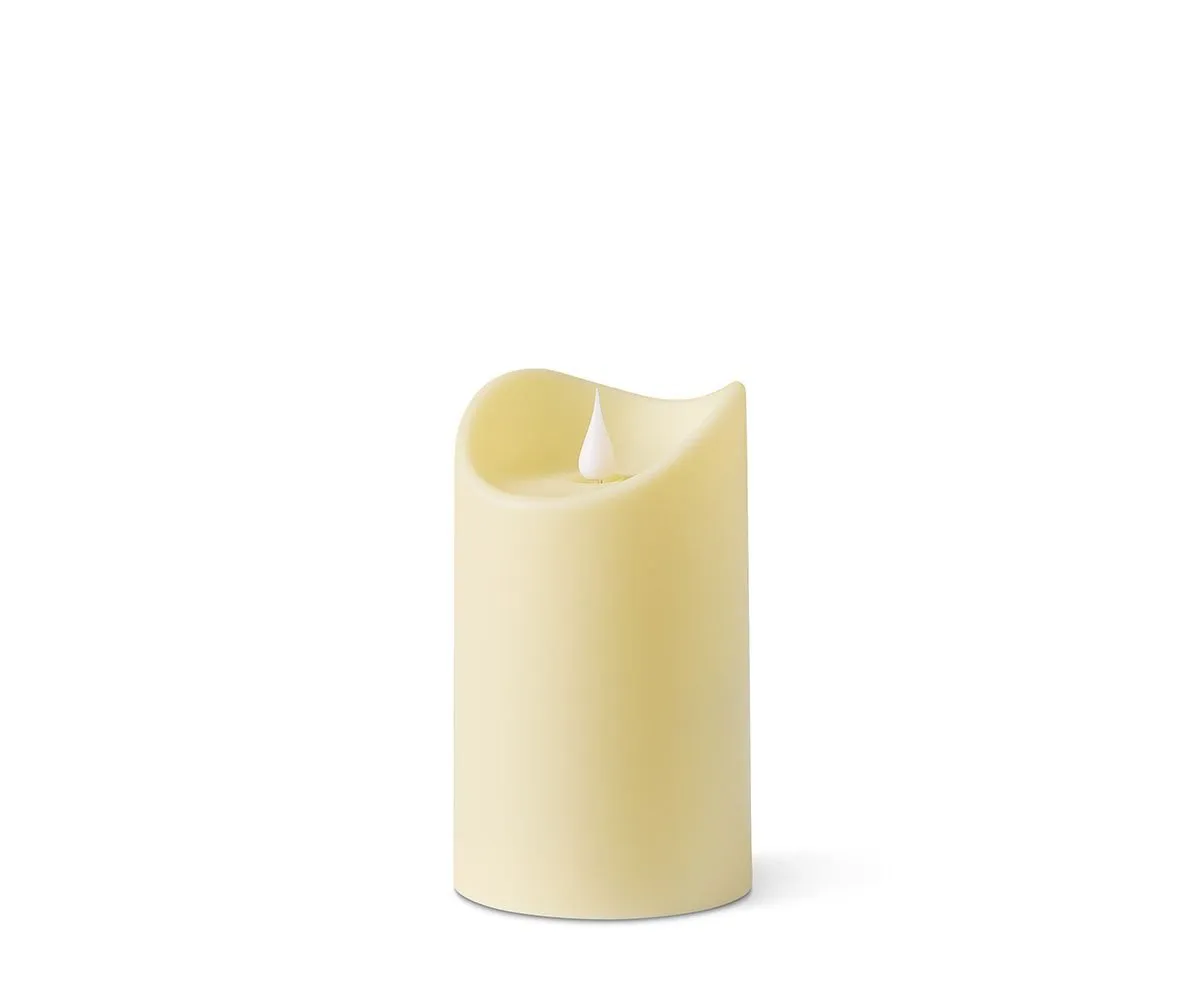 Lys Outdoor Flameless Candle, Set of 3 - Ivory