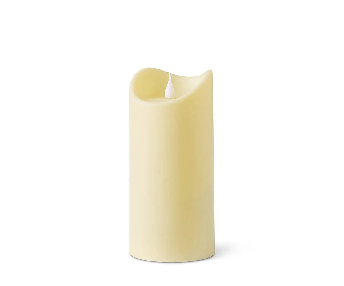 Lys Outdoor Flameless Candle, Set of 3 - Ivory