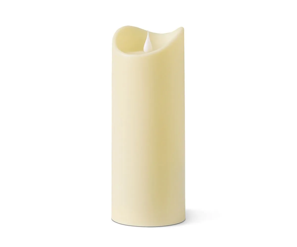 Lys Outdoor Flameless Candle, Set of 3 - Ivory