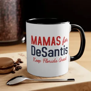 Mamas for DeSantis Mug (2 sizes, 3 colors)